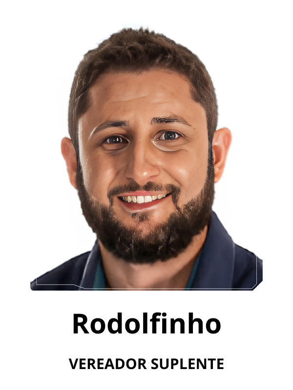 Foto do Vereador Rodolfinho